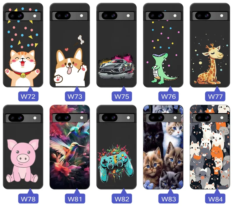 Etui do Google Pixel 8A z fajnymi wzorami: artystyczne, zabawne i stylowe wzory dopasowane do różnych gustów