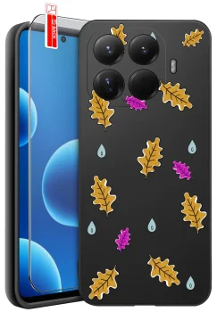 Etui do Xiaomi 15T Pro 5G różne wzory jesienne ze szkłem