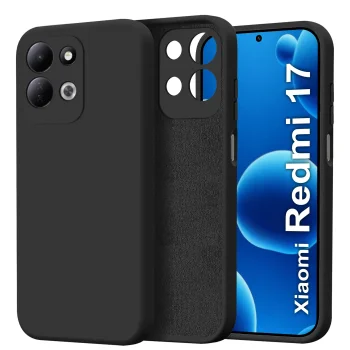 Etui do Xiaomi Redmi 17 4G | 5G czarne silikonowe