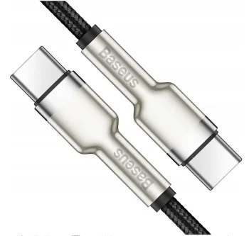 Szybki kabel Baseus USB-C - USB-C 100W 5A 1m