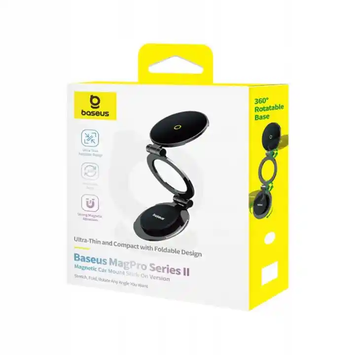 Oryginalne opakowanie uchwytu samochodowego Baseus MagPro Series II do MagSafe z regulacją 360 stopni
