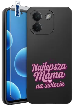 Etui do Xiaomi Redmi Note 17 Pro Max 5G różne wzory dla Mamy ze szkłem
