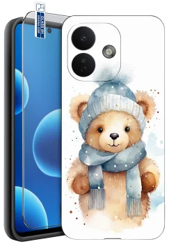 Etui do Xiaomi Redmi Note 17 Pro 5G różne wzory świąteczne ze szkłem