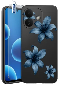 Etui do Xiaomi Redmi Note 17 Pro 5G różne wzory wiosenne ze szkłem