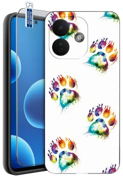 Etui do Xiaomi Redmi Note 17 Pro 5G różne wzory z psem ze szkłem