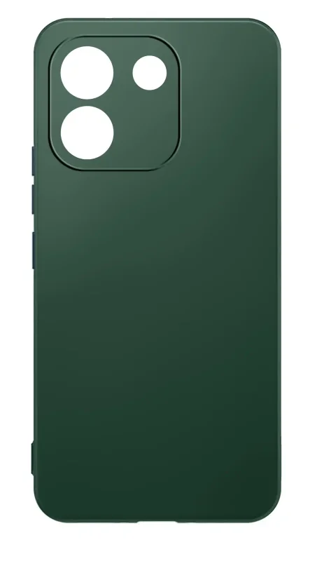 Zielone silikonowe etui do Xiaomi Redmi Note 17 Pro Max 5G na plecki, precyzyjne wycięcia na aparat