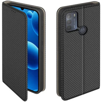 Etui do Motorola Moto G50 czarne zamykane