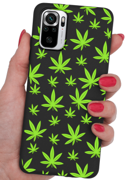 Etui malowane do Xiaomi Redmi Note 10 / 10s wzór fajny + szkło