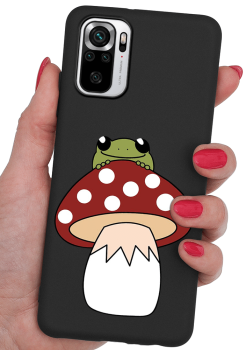 Etui malowane do Xiaomi Redmi Note 10 / 10s wzór fajny + szkło