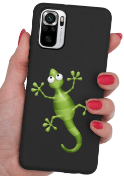 Etui malowane do Xiaomi Redmi Note 10 / 10s wzór zwierzęta + szkło