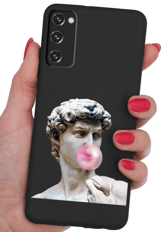 etui malowane do samsung galaxy s20 fe wzór posag + szkło