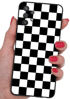 Etui malowane do Samsung Galaxy A32 4G wzór fajny + szkło 