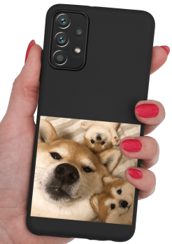 Etui malowane do Samsung Galaxy A53 5g wzór pies + szkło 
