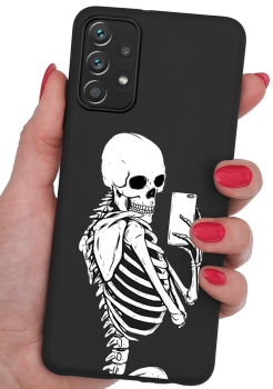 Etui malowane do Samsung Galaxy A53 5g wzór fajny + szkło 