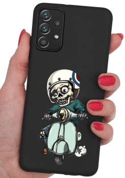 Etui malowane do Samsung Galaxy A53 5g wzór śmieszny + szkło 