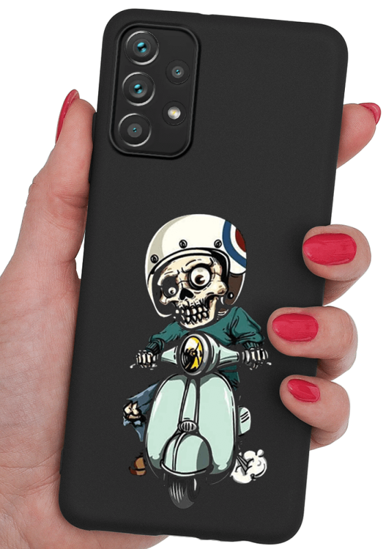 etui malowane nakładka na plecki do samsung galaxy a53 5g wzór motor + szkło wzory