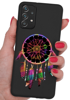 Etui malowane do Samsung Galaxy A53 5g wzór kolorowy + szkło 