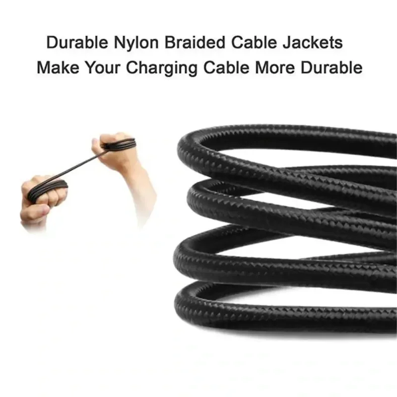 kabel typ-c 120cm czarny szybkie ładowanie vidvie