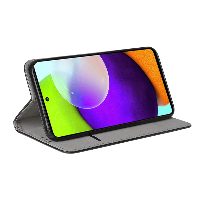 pokrowiec kabura do samsung galaxy a13 4g czarne + szkło