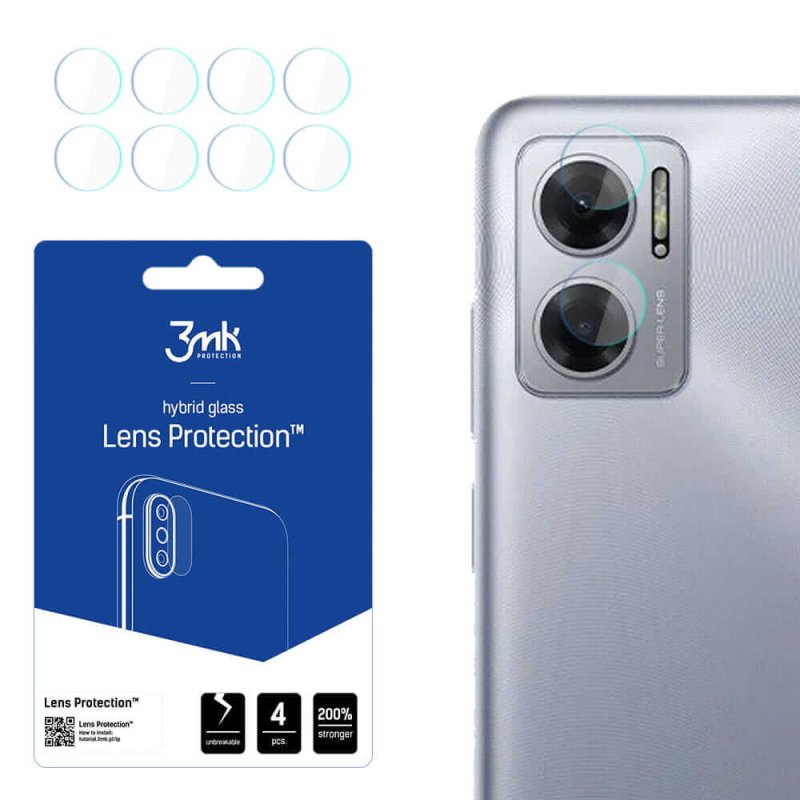 Hartowane szkło 3MK na aparat do Xiaomi Redmi Note 11 E 5G