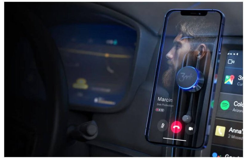 3MK Uchwyt magnetyczny samochodowy na telefon