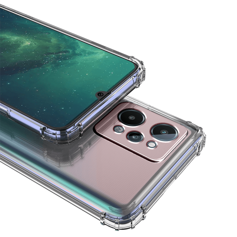 Etui przeźroczyste do Realme C31 + szkło nakładka na plecki case bezbarwne