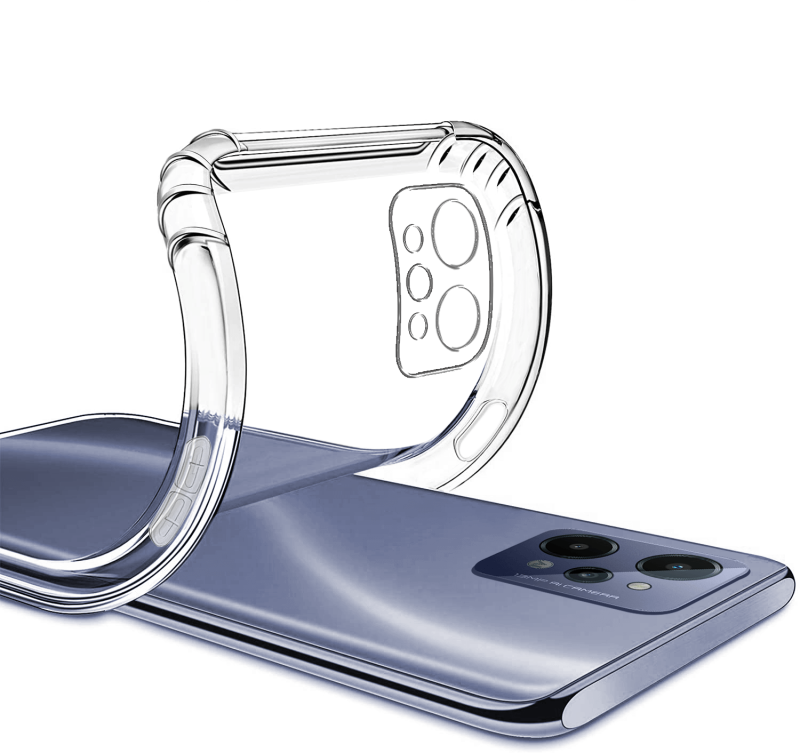 Etui przeźroczyste do Realme C31 + szkło nakładka na plecki case bezbarwne