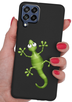 Etui malowane do Samsung Galaxy M53 5G wzór zwierzęta + szkło 