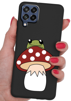 Etui malowane do Samsung Galaxy M53 5G wzór fajny + szkło 