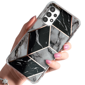 Etui glamour do Samsung Galaxy A13 4G wzór 3 + szkło 