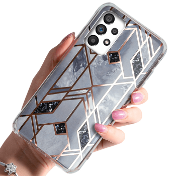 Etui glamour do Samsung Galaxy A33 5g wzór 6 + szkło 