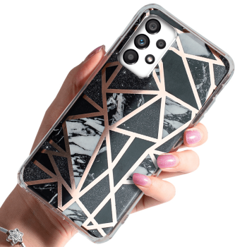 Etui glamour do Samsung Galaxy A33 5g wzór 7 + szkło 