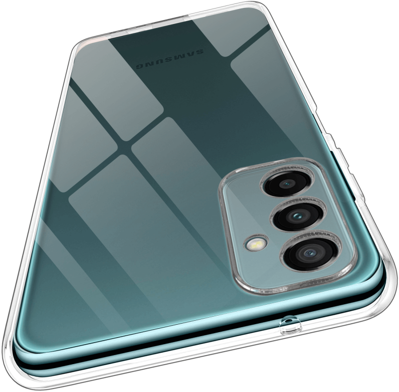 Etui bezbarwne do Samsung Galaxy M13 + szkło nakładka na plecki case