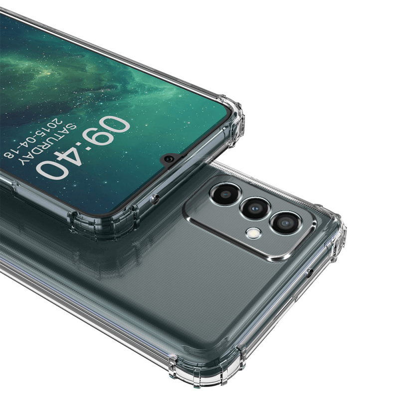 Etui przeźroczyste do Samsung Galaxy M13 + szkło nakładka na plecki case bezbarwne
