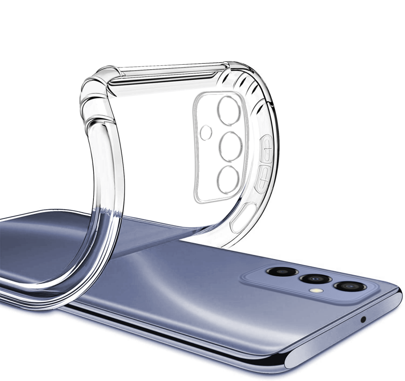 Etui przeźroczyste do Samsung Galaxy M13 + szkło nakładka na plecki case bezbarwne