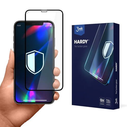Super twarde szkło hartowane 3MK Hardy do Iphone X / XS / 11 Pro