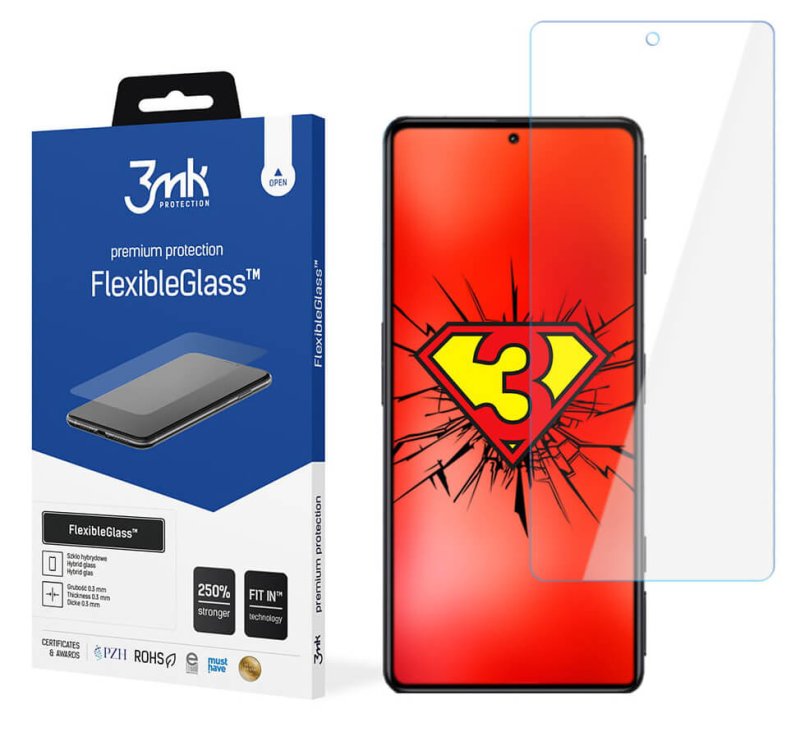 Hartowane szkło 3MK FlexibleGlass do Xiaomi Poco F4 / Redmi K50
