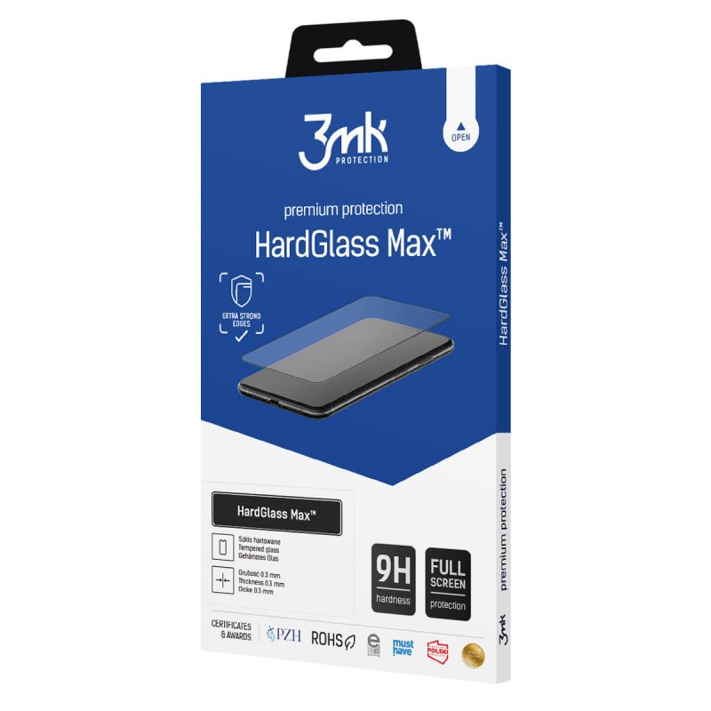 Hartowane szkło 3MK HardGlass Max do Iphone 14 pro