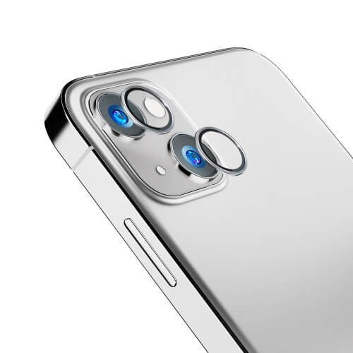 Szkło na tył aparatu 3MK do Iphone 14 Plus kolor srebrny