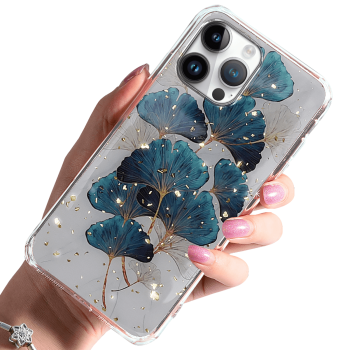 Etui glamour do Iphone 14 Pro Max  listki + szkło