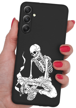 Etui malowane do Samsung Galaxy A34 5G wzór śmieszny + szkło