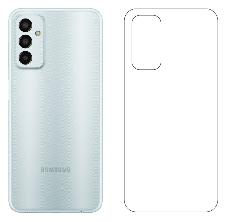 folia hydrozelowa na tył wycinana do samsung galaxy a14 a34 a45 a53 a52 a52s m13 m33 s23