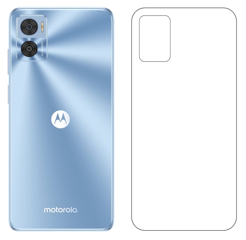 folia hydrozelowa na tył wycinana do motorola moto