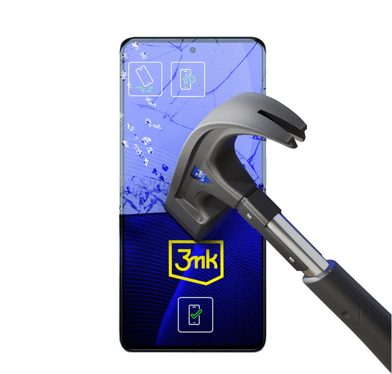 Hartowane szkło 3MK FlexibleGlass do Xiaomi Redmi Note 12 Pro folia hybryda