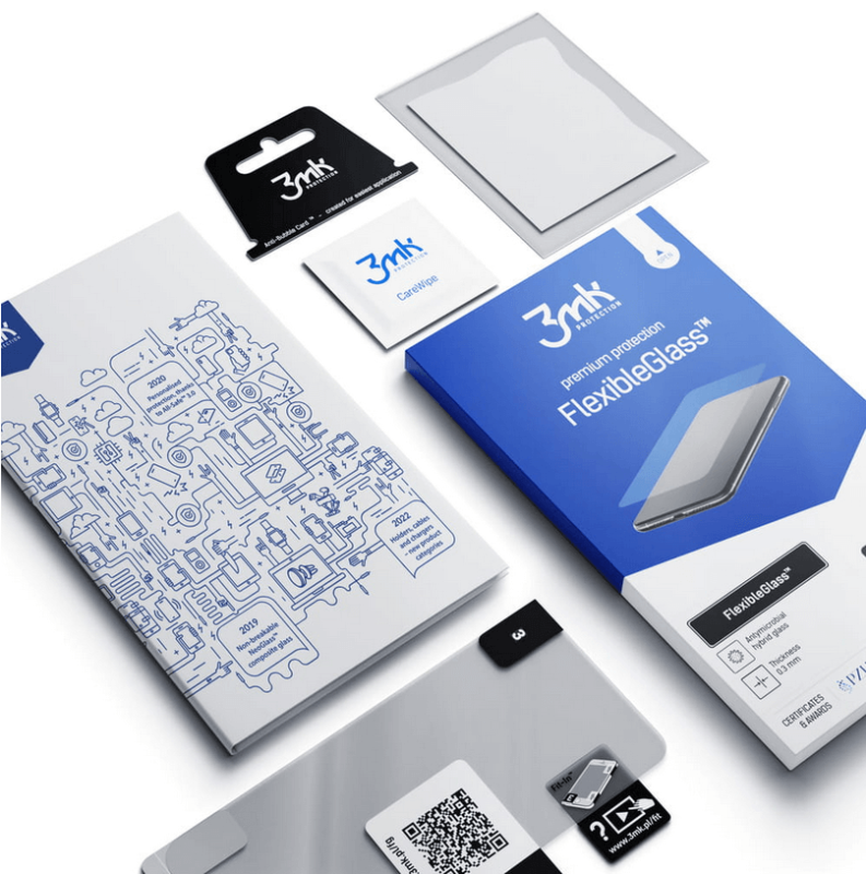 Hartowane szkło 3MK FlexibleGlass do Xiaomi Redmi Note 12 Pro folia hybryda