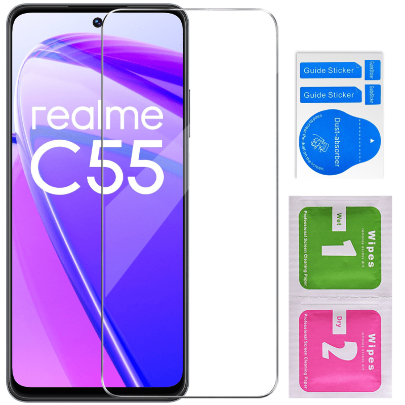 szkło hartowane do realme c55