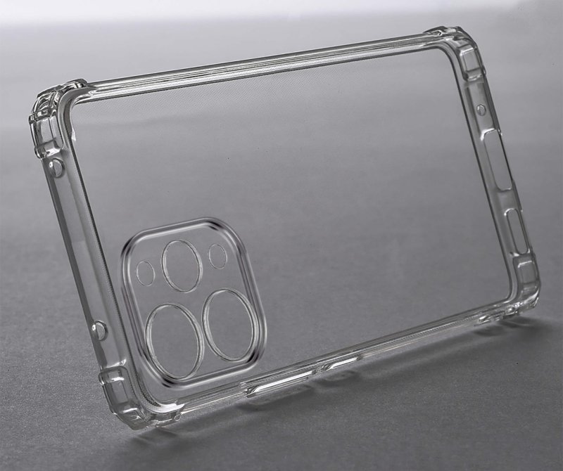 Etui do Xiaomi Redmi 12 4G przeźroczyste + szkło nakładka na plecki case anty