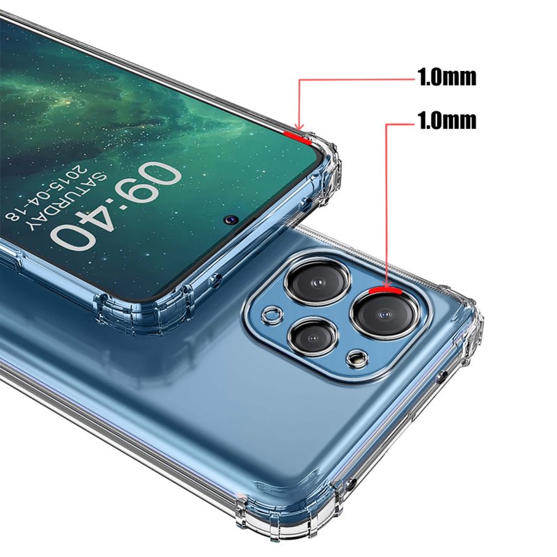Etui do Xiaomi Redmi 12 4G przeźroczyste + szkło nakładka na plecki case anty