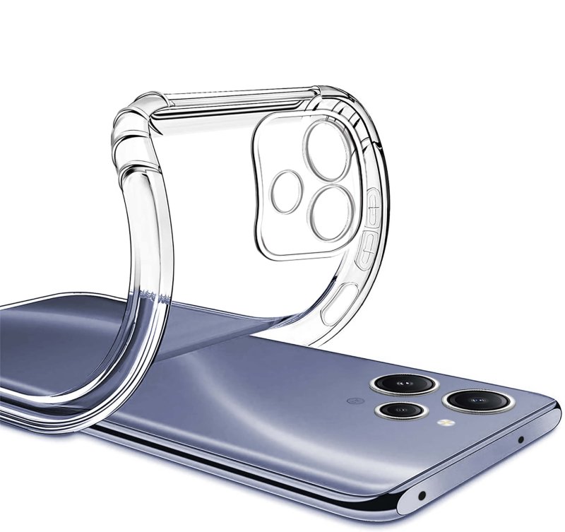Etui do Xiaomi Redmi 12 4G przeźroczyste + szkło nakładka na plecki case anty