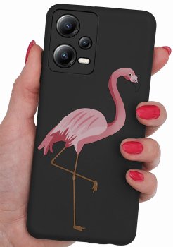 Etui do Xiaomi Redmi Note 12 5G malowane wzór fajny + szkło